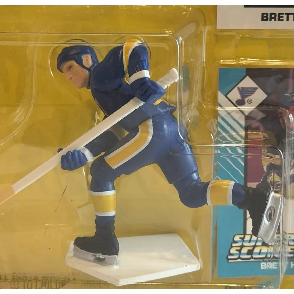 1993 Starting Lineup Figure Brett Hull St Louis Blues HOF NOS NIP FREE SHIPPING
